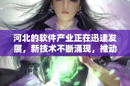 河北的软件产业正在迅速发展，新技术不断涌现，推动行业升级与经济增长。