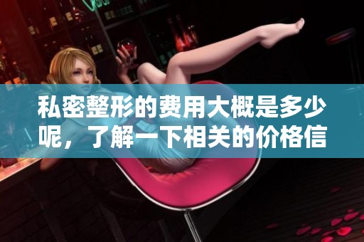 私密整形的费用大概是多少呢，了解一下相关的价格信息吧