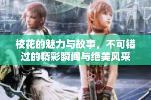 校花的魅力与故事，不可错过的精彩瞬间与绝美风采