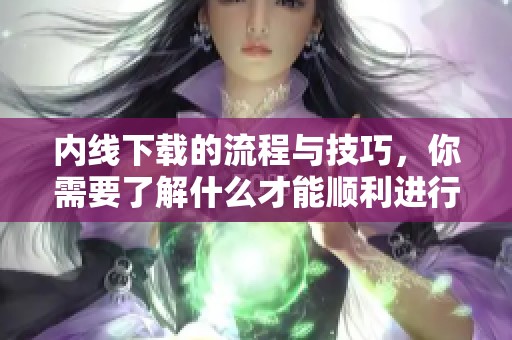 内线下载的流程与技巧，你需要了解什么才能顺利进行下载呢