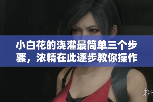 小白花的浇灌最简单三个步骤，浓精在此逐步教你操作方法