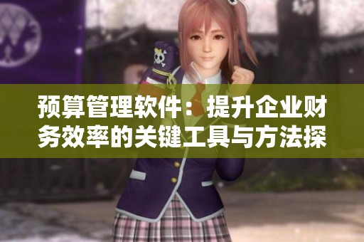 预算管理软件：提升企业财务效率的关键工具与方法探讨