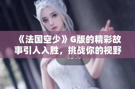 《法国空少》G版的精彩故事引人入胜，挑战你的视野和想象力