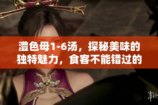 澧色母1-6汤，探秘美味的独特魅力，食客不能错过的经典佳肴