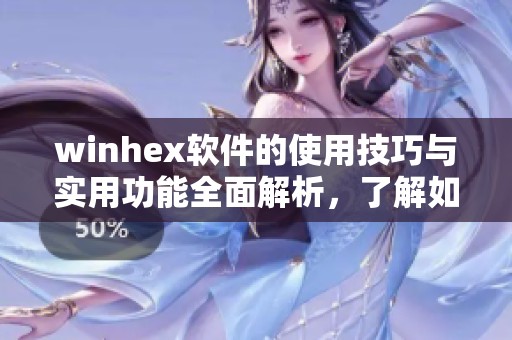 winhex软件的使用技巧与实用功能全面解析，了解如何更好地利用winhex工具