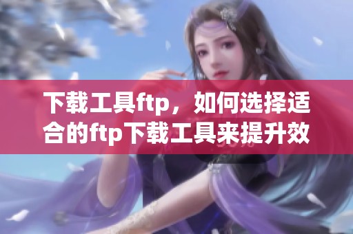 下载工具ftp，如何选择适合的ftp下载工具来提升效率