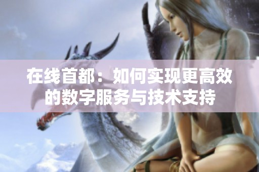 在线首都：如何实现更高效的数字服务与技术支持