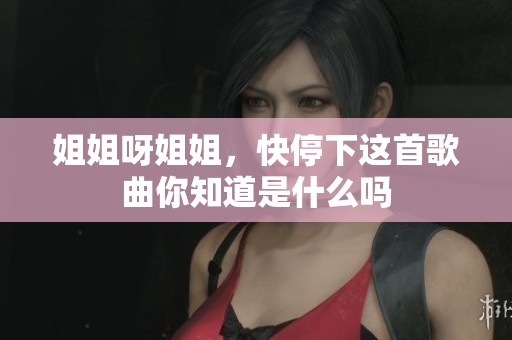 姐姐呀姐姐，快停下这首歌曲你知道是什么吗