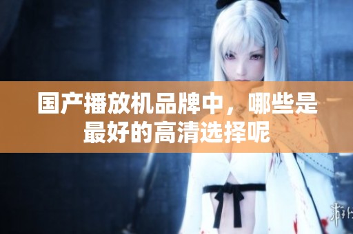 国产播放机品牌中，哪些是最好的高清选择呢