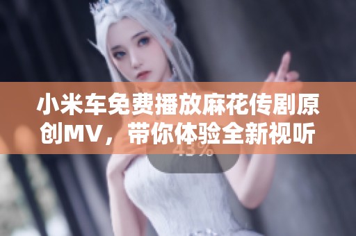小米车免费播放麻花传剧原创MV，带你体验全新视听盛宴