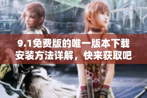 9.1免费版的唯一版本下载安装方法详解，快来获取吧