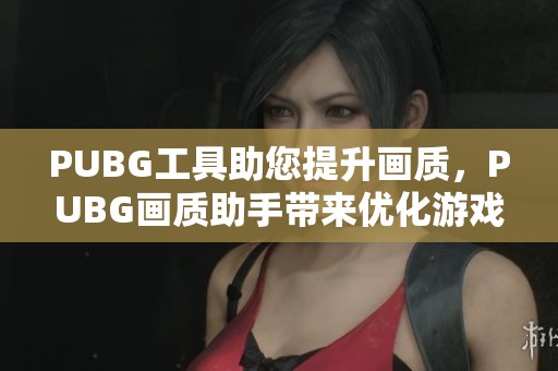 PUBG工具助您提升画质，PUBG画质助手带来优化游戏体验