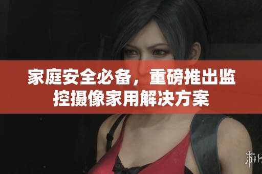 家庭安全必备，重磅推出监控摄像家用解决方案
