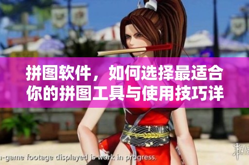 拼图软件，如何选择最适合你的拼图工具与使用技巧详解