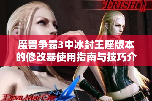魔兽争霸3中冰封王座版本的修改器使用指南与技巧介绍