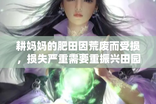 耕妈妈的肥田因荒废而受损，损失严重需要重振兴田园之路