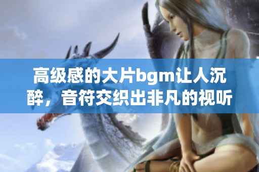 高级感的大片bgm让人沉醉，音符交织出非凡的视听体验