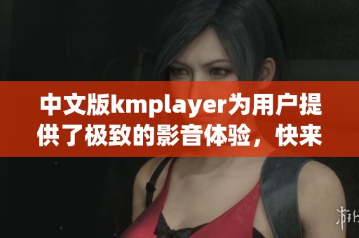中文版kmplayer为用户提供了极致的影音体验，快来下载使用吧