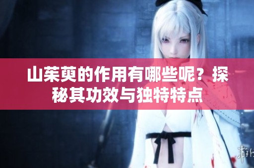 山茱萸的作用有哪些呢？探秘其功效与独特特点