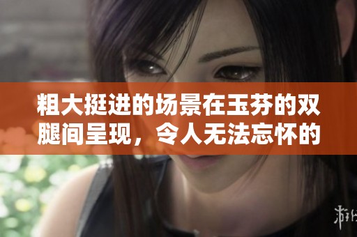 粗大挺进的场景在玉芬的双腿间呈现，令人无法忘怀的瞬间。