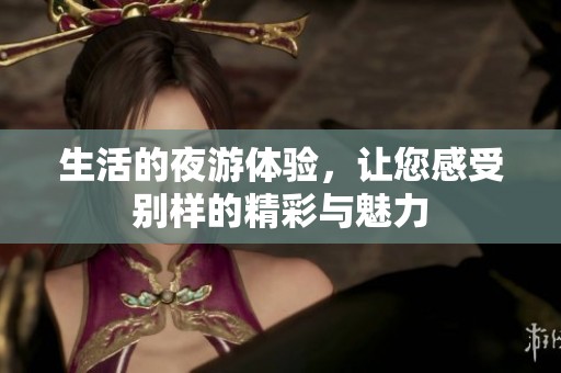 生活的夜游体验，让您感受别样的精彩与魅力