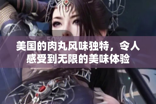 美国的肉丸风味独特，令人感受到无限的美味体验