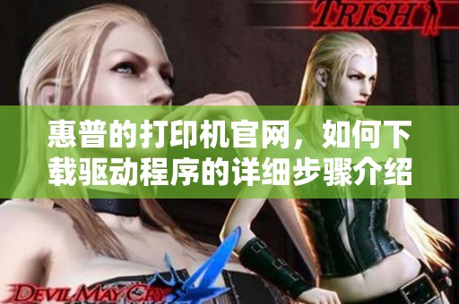 惠普的打印机官网，如何下载驱动程序的详细步骤介绍