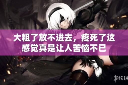 大粗了放不进去，疼死了这感觉真是让人苦恼不已