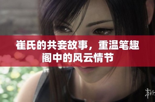 崔氏的共妾故事，重温笔趣阁中的风云情节