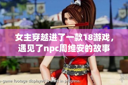 女主穿越进了一款18游戏，遇见了npc周维安的故事