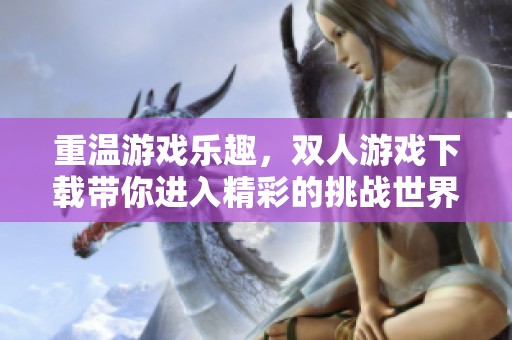 重温游戏乐趣，双人游戏下载带你进入精彩的挑战世界