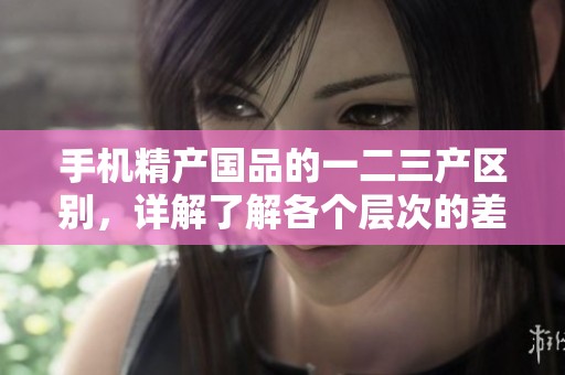 手机精产国品的一二三产区别，详解了解各个层次的差异与特点