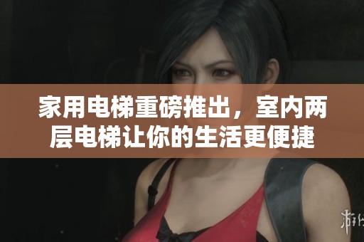 家用电梯重磅推出，室内两层电梯让你的生活更便捷