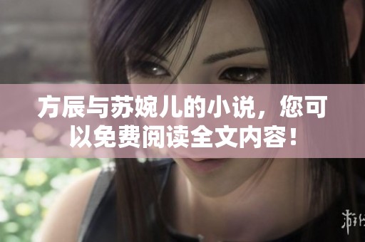 方辰与苏婉儿的小说，您可以免费阅读全文内容！