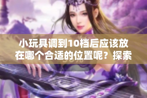 小玩具调到10档后应该放在哪个合适的位置呢？探索最佳放置方式，提升玩具使用体验。