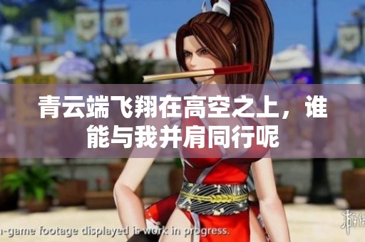 青云端飞翔在高空之上，谁能与我并肩同行呢