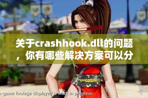 关于crashhook.dll的问题，你有哪些解决方案可以分享呢
