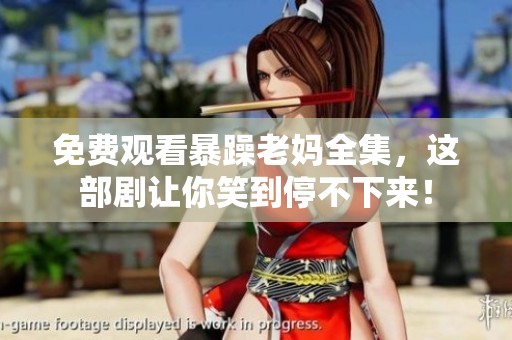 免费观看暴躁老妈全集，这部剧让你笑到停不下来！