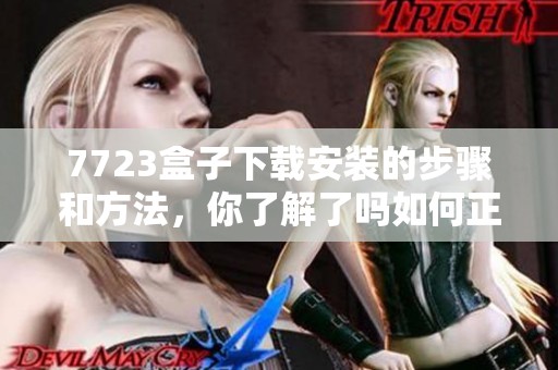 7723盒子下载安装的步骤和方法，你了解了吗如何正确操作呢