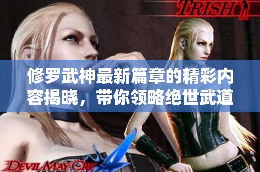 修罗武神最新篇章的精彩内容揭晓，带你领略绝世武道的魅力与挑战