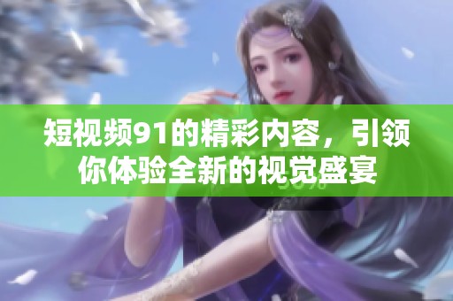 短视频91的精彩内容，引领你体验全新的视觉盛宴