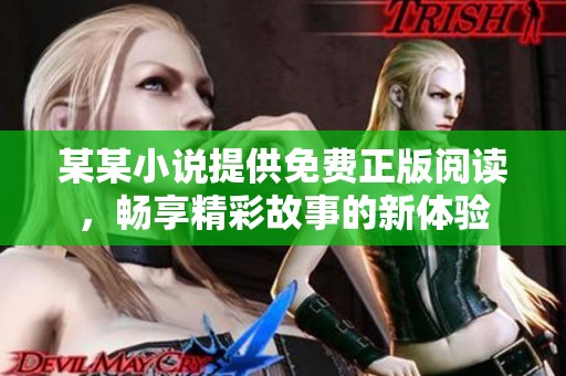某某小说提供免费正版阅读，畅享精彩故事的新体验