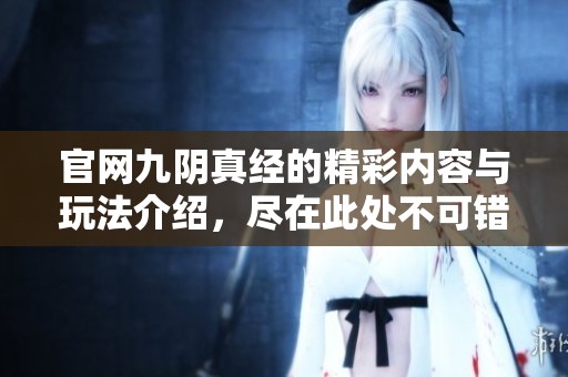 官网九阴真经的精彩内容与玩法介绍，尽在此处不可错过
