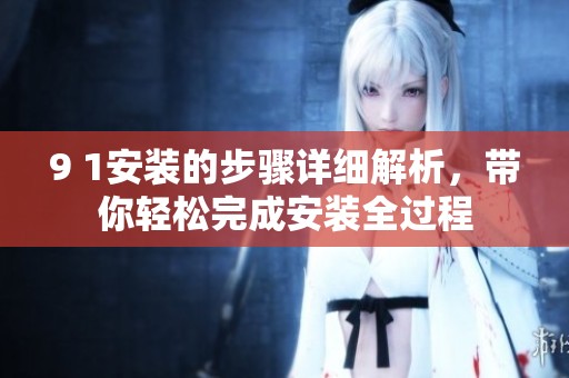 9 1安装的步骤详细解析，带你轻松完成安装全过程