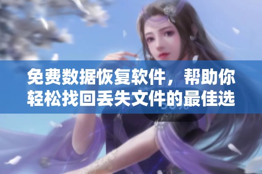 免费数据恢复软件，帮助你轻松找回丢失文件的最佳选择
