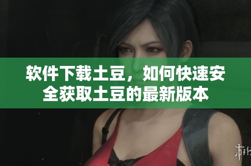 软件下载土豆，如何快速安全获取土豆的最新版本