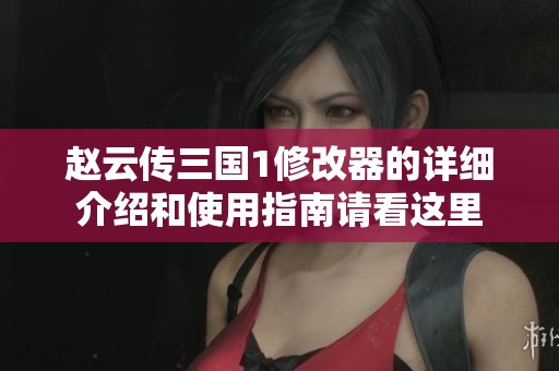 赵云传三国1修改器的详细介绍和使用指南请看这里