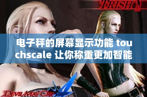 电子秤的屏幕显示功能 touchscale 让你称重更加智能便捷