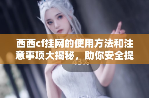 西西cf挂网的使用方法和注意事项大揭秘，助你安全提升游戏体验