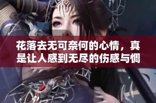 花落去无可奈何的心情，真是让人感到无尽的伤感与惆怅